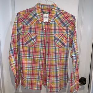 Colorful women’s button down
